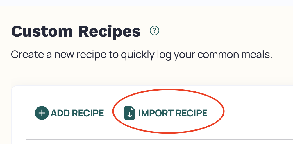 Set Cooked Recipe Weight – Cronometer