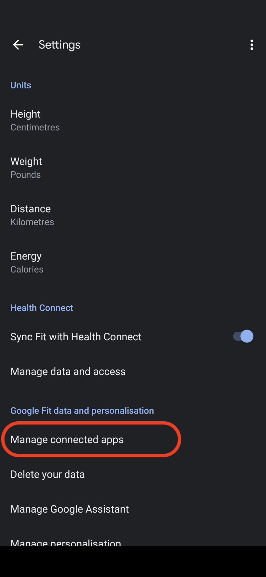 Link samsung health discount to google fit