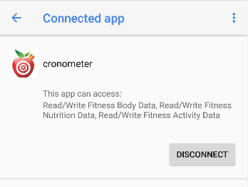 cronometer google