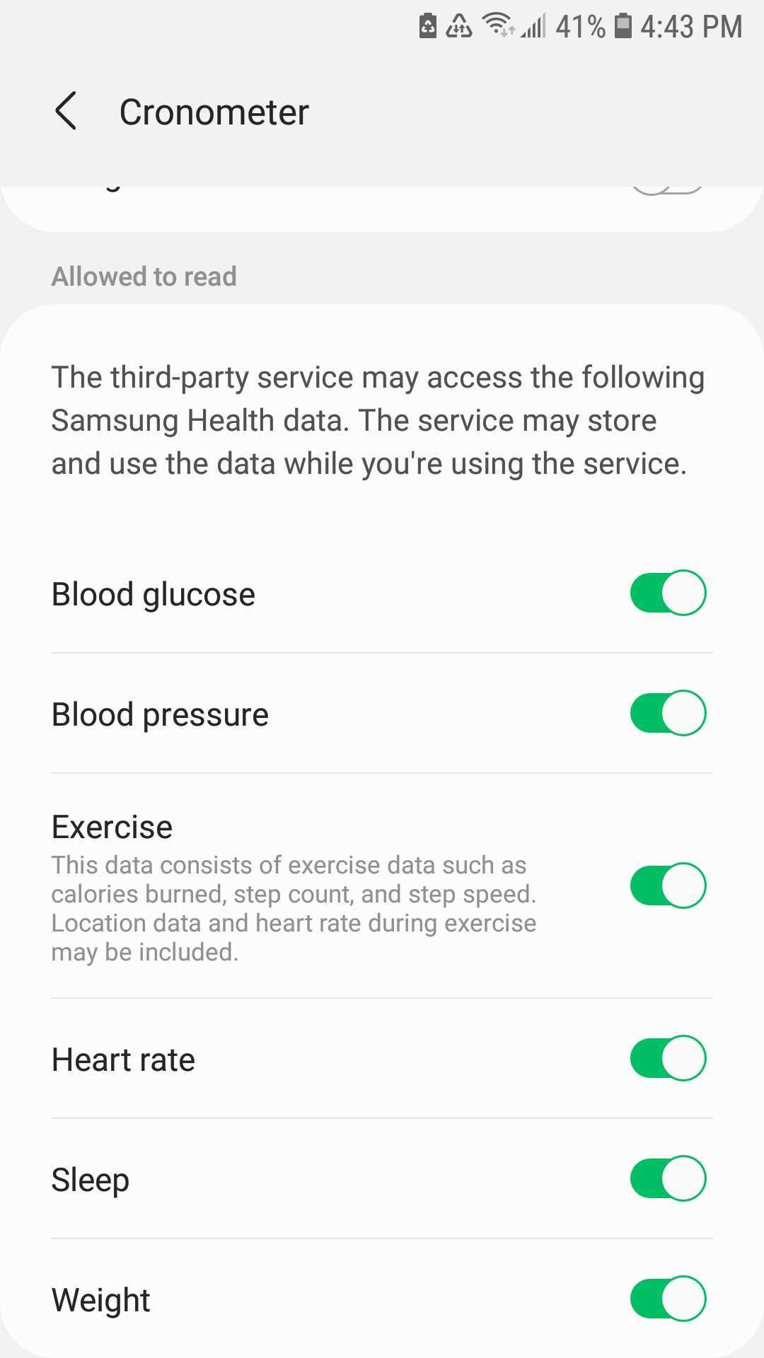 Connect accessories and apps to Samsung Health