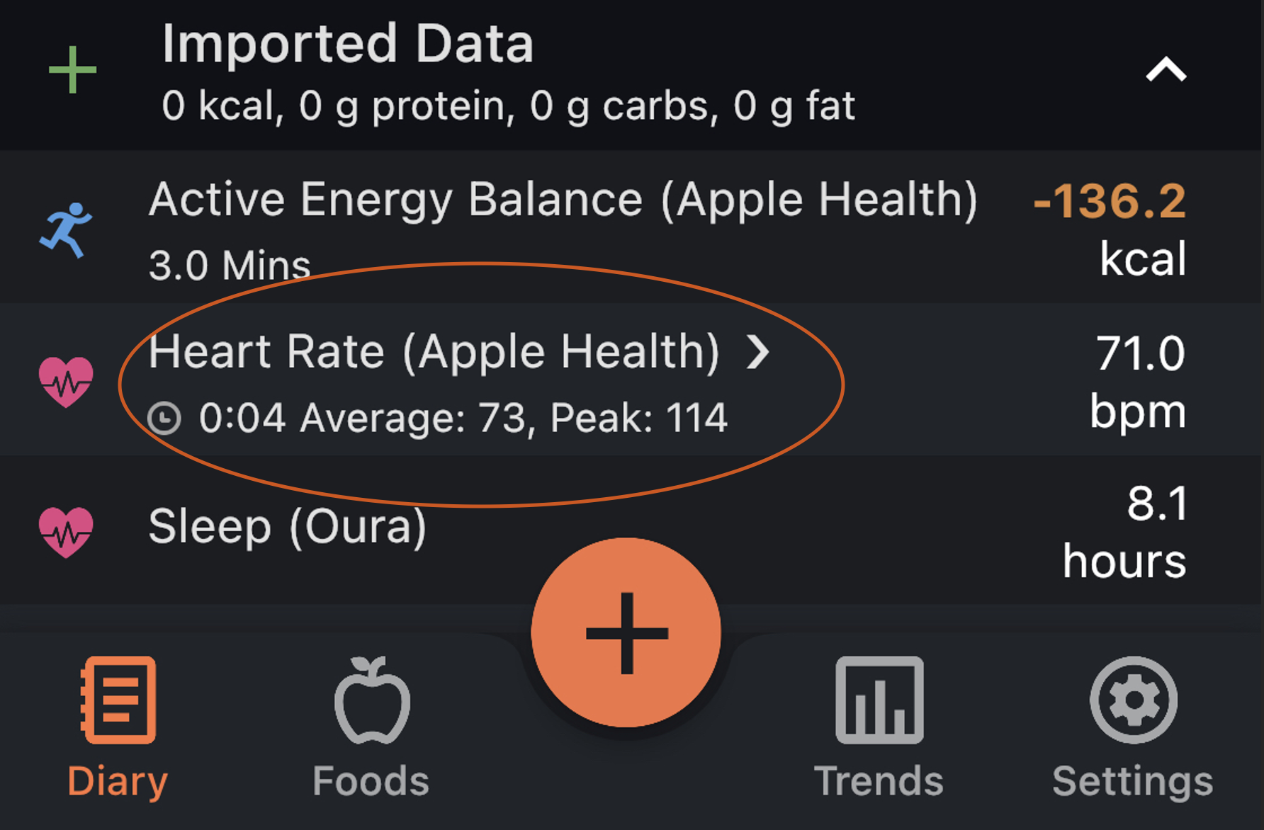 Apple Health & Apple Watch – Cronometer